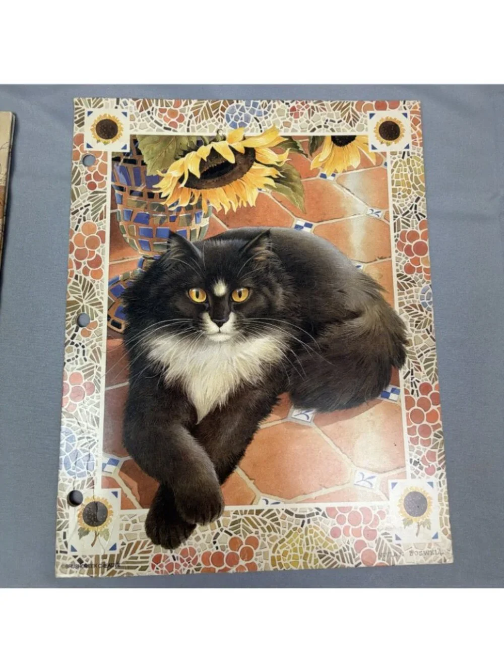Vtg 90’s Mead Folders Brushcreek Creative Vivian Boswell Sophisticats Cats Lot 2
